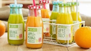 In tem dán sinh tố - nước ép đẹp