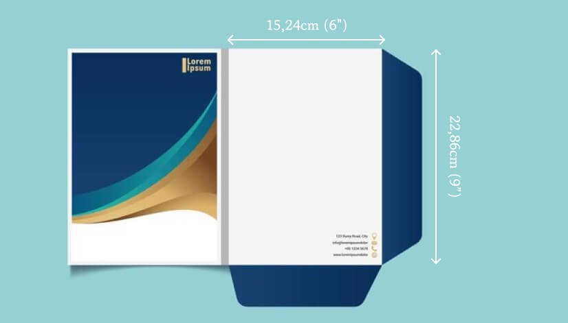 Kích thước folder chuẩn A4