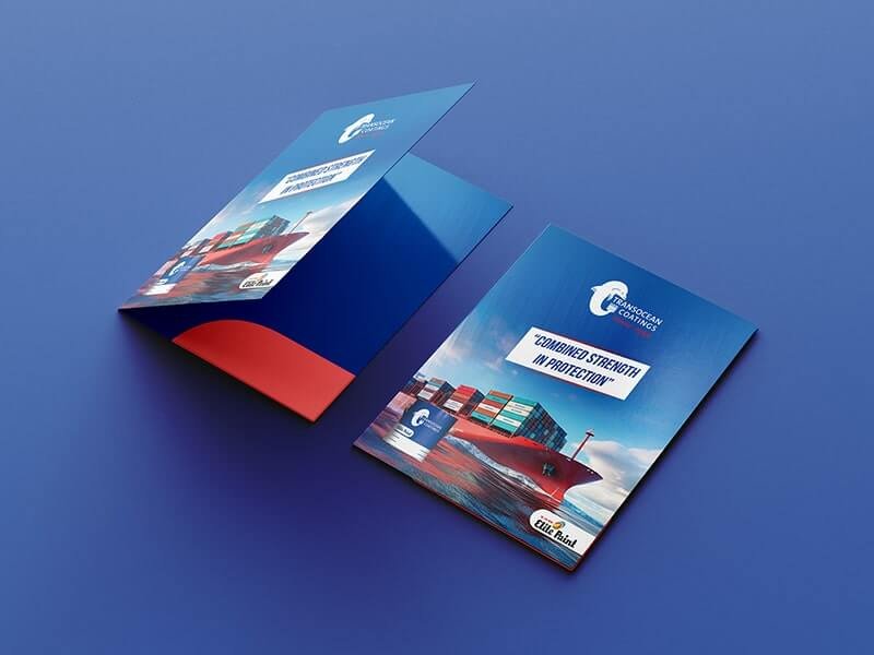 Mẫu thiết kế folder độc đáo