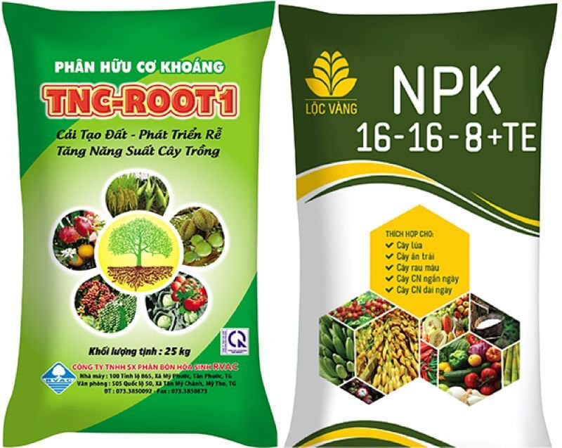 Bao bì phân bón đa dạng chất liệu