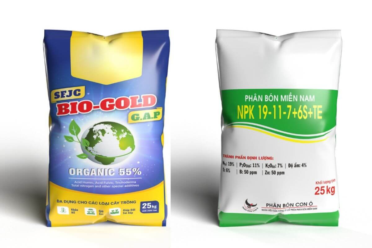 Bao bì phân bón NPK cao cấp: Giải pháp in ấn sắc nét, độ bền cao 10 thiết kế bao bì phân bón hiện đại đẹp mắt