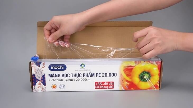 Màng bọc thực phẩm PE rất an toàn