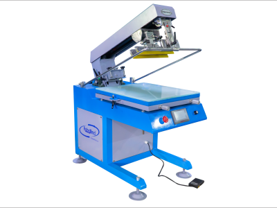 Máy in lụa phẳng hàm ếch