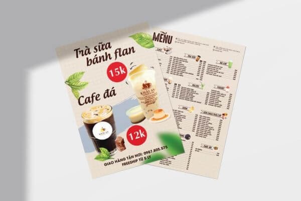Chiến lược lựa chọn công nghệ in ấn cho chiến dịch trà sữa