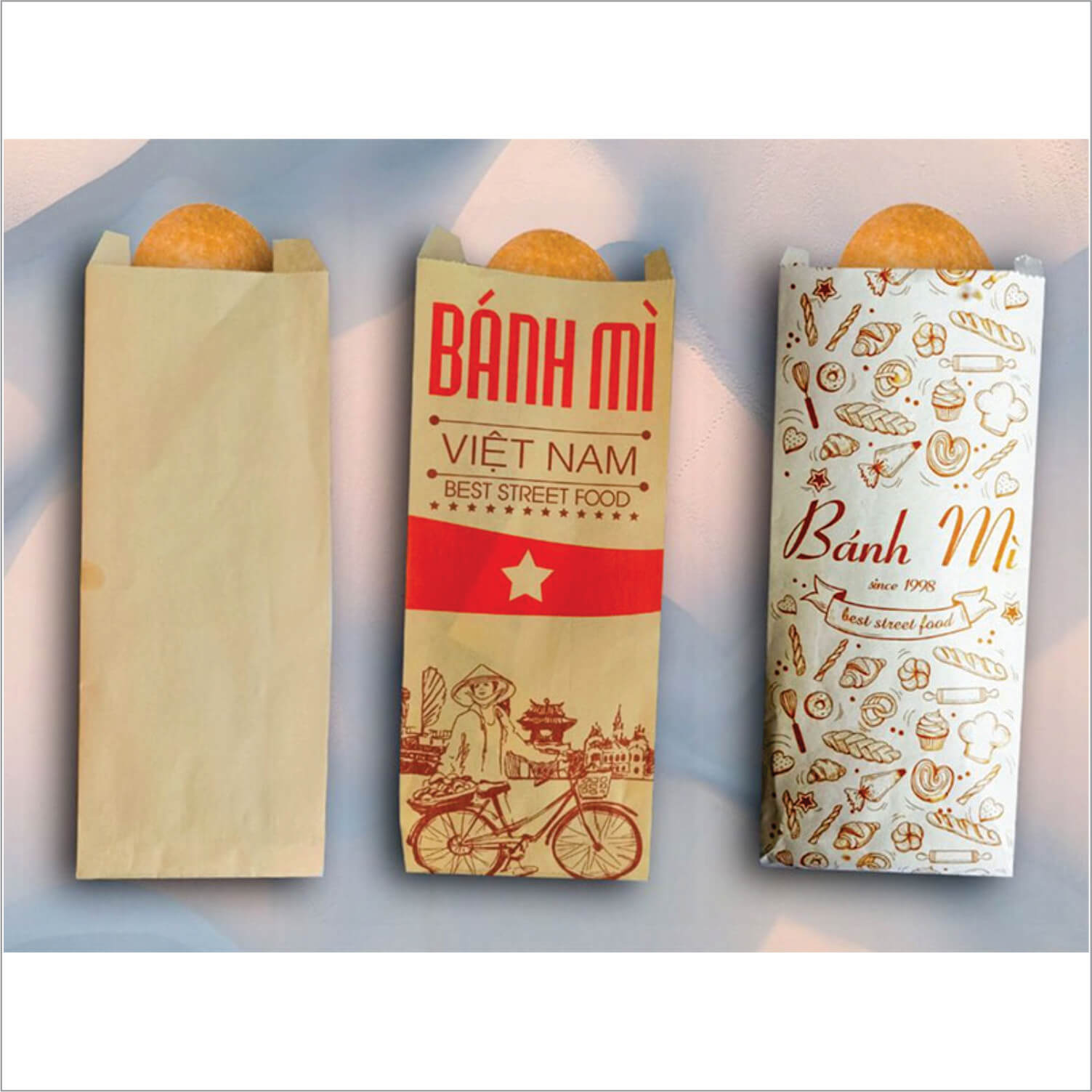 In bao bì bánh mì giá rẻ thiết kế đẹp tại Hà Nội, TPHCM 3 Bảng so sánh phương thức đóng gói truyền thống và hiện đại