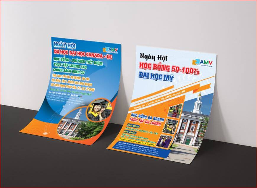 Brochure là gì và địa chỉ in brochure giá rẻ lấy ngay tại Hà Nội, TPHCM 4 Brochure đơn (Single sheet)