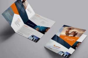 Brochure gấp đôi (Bi-fold)