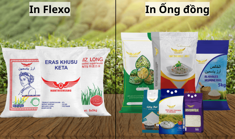 In ống đồng là gì? Những ưu điểm vượt trội khi in số lượng lớn trên trục lăn 6 Đối chiếu kỹ thuật giữa in ống đồng và in Flexo