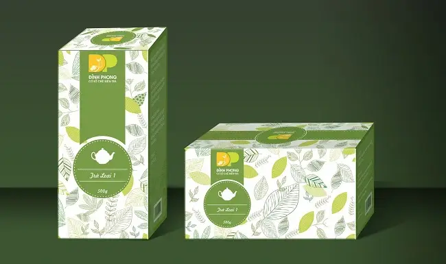 Hộp giấy đựng chè với thiết kế tinh tế sang trọng nâng tầm giá trị sản phẩm 3 Hộp trà là một trong những yếu tố nhận diện thương hiệu trà