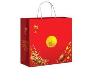 Mẫu bao bì bánh trung thu túi giấy tiện lợi