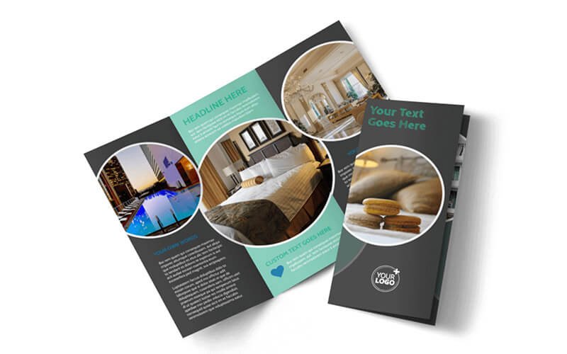 50 mẫu thiết kế brochure khách sạn sang trọng đẳng cấp thu hút mọi ánh nhìn 2 Mẫu brochure khách sạn gấp ba đẹp