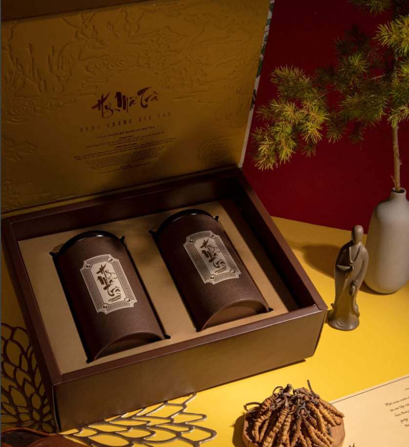Thiết kế logo chè đẹp mắt và ấn tượng cho thương hiệu của bạn 7 Mẫu in logo chè trên hộp dựng truyền thống