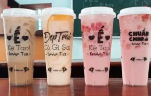 Những mẫu ly nhựa trà sữa cafe đẹp mắt