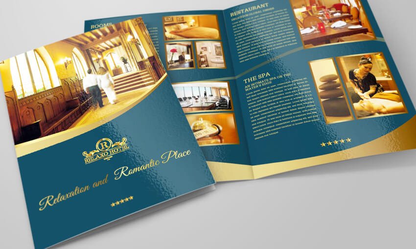 50 mẫu thiết kế brochure khách sạn sang trọng đẳng cấp thu hút mọi ánh nhìn 5 Thiết kế brochure khách sạn chuyên nghiệp