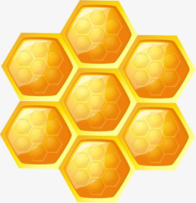 Mẫu logo mật ong đẹp ấn tượng giúp khẳng định thương hiệu chuyên nghiệp 12 Tổ ong lục giác vàng