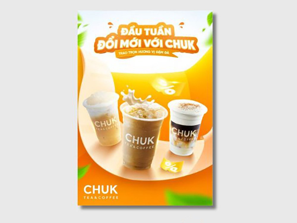 Tối ưu hoá cấu trúc tờ rơi trà sữa
