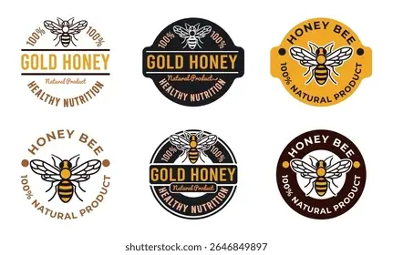 Mẫu logo mật ong đẹp ấn tượng giúp khẳng định thương hiệu chuyên nghiệp 4 Trường phái cổ điển và phong cách đồng quê (Rustic & Vintage)