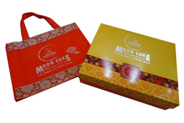 Túi vải đựng bánh trung thu