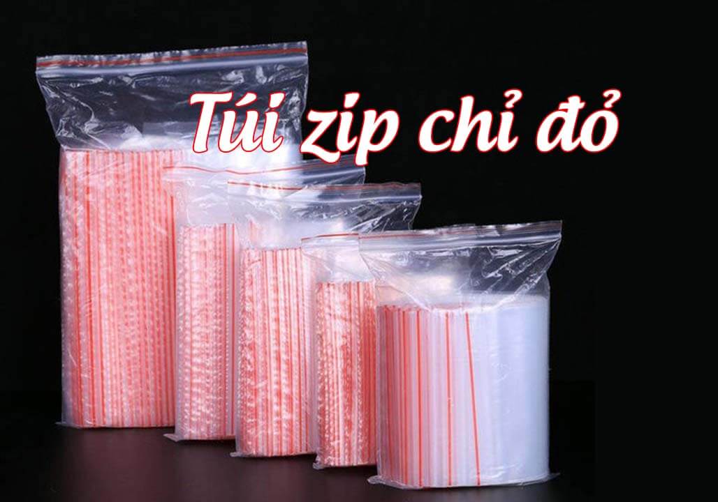 Túi Zip Chỉ Đỏ Cao Cấp, Đủ Size, In Ấn Sắc Nét, Giá Xưởng 11 So sánh và lựa chọn chất liệu nhựa cho túi zip