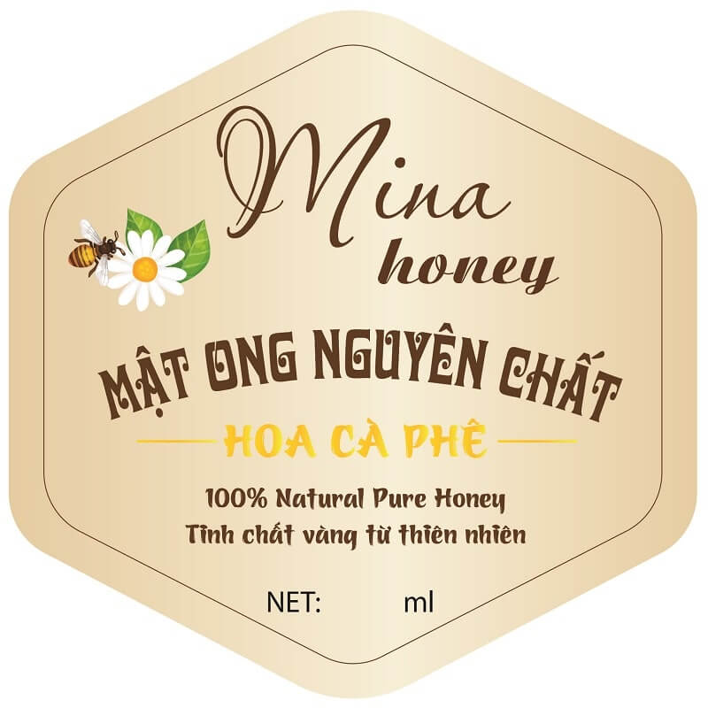 Mẫu logo mật ong đẹp ấn tượng giúp khẳng định thương hiệu chuyên nghiệp 16 Ứng dụng logo trên tem niêm phong