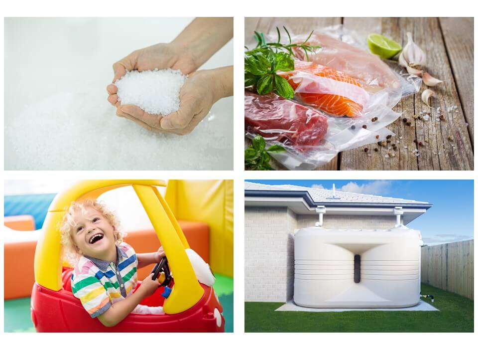 Các lĩnh vực ứng dụng nhựa LLDPE