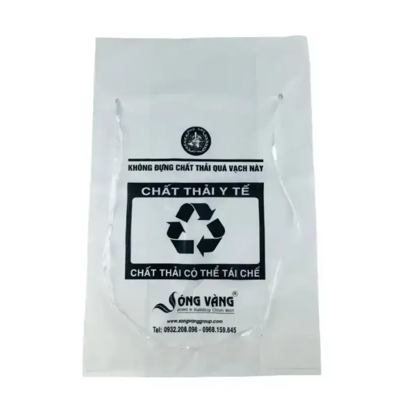 Túi đựng rác có dây rút và 6 lựa chọn hàng đầu hiện nay 7 Dòng túi rác y tế chuyên dụng có dây thắt