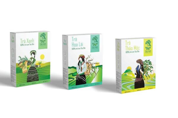 Quy cách kích thước bao bì đựng trà