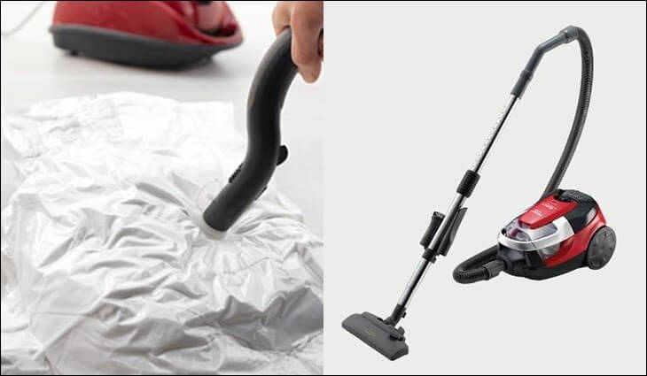 4 Cách hút chân không tại nhà cực đơn giản không cần dùng máy 5 Tận dụng máy hút bụi gia đình cho các túi kích thước lớn