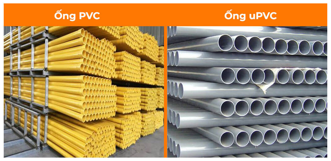 UPVC là gì và những ưu điểm nổi bật bạn cần biết 2 So sánh sự khác biệt giữa uPVC và PVC