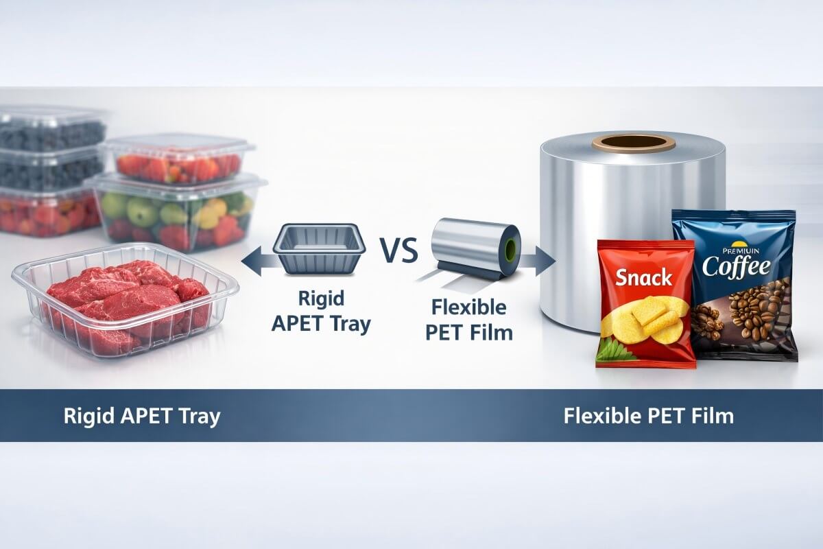 APET là gì và những điểm khác biệt quan trọng so với nhựa PET thông thường 3 So sánh và phân biệt PET và APET