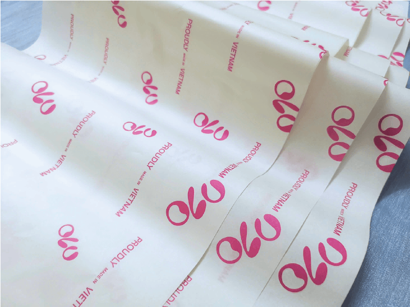 In giấy nến logo theo yêu cầu giá rẻ lấy ngay số lượng ít 5 Kinh nghiệm tối ưu thiết kế và quy trình đặt in giấy nến