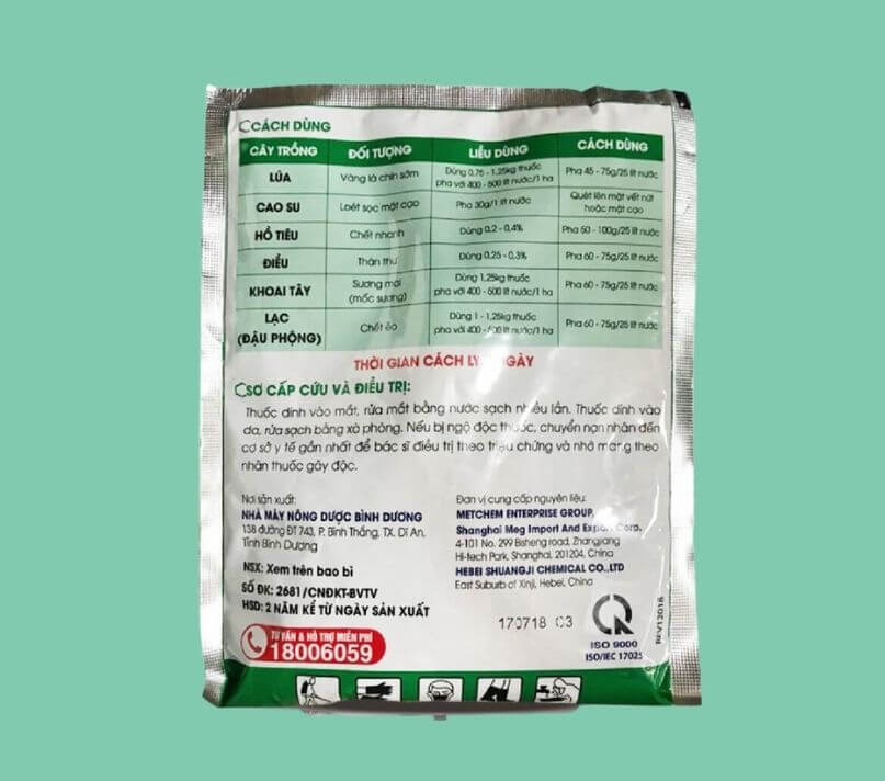 Bao bì Thuốc Bảo Vệ Thực Vật In Logo Giá Rẻ - Giải Pháp Tối Ưu 7 Dịch vụ Sản xuất và In ấn Bao bì Thuốc Bảo Vệ Thực Vật theo Yêu cầu