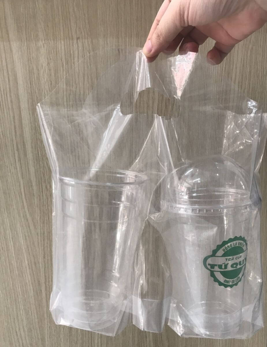 Túi Đựng 2 Ly Trà Sữa Giá Rẻ - Giải Pháp Đóng Gói An Toàn 16 Thông số kỹ thuật và thiết kế túi chuyên dụng cho 2 ly