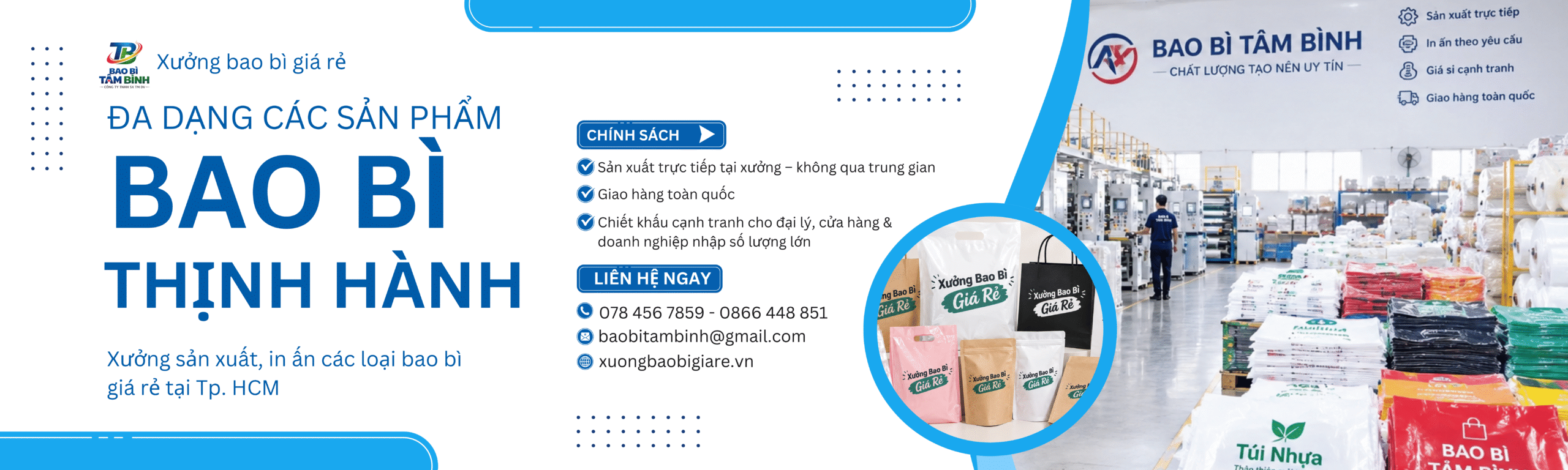 Khuyến mãi in bao bì giá rẻ